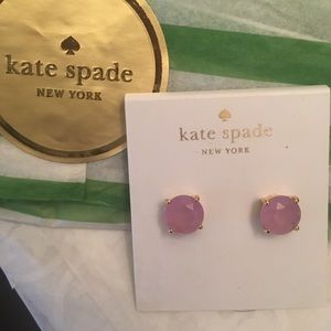 Kate Spade Lilac Bliss Post Earrings